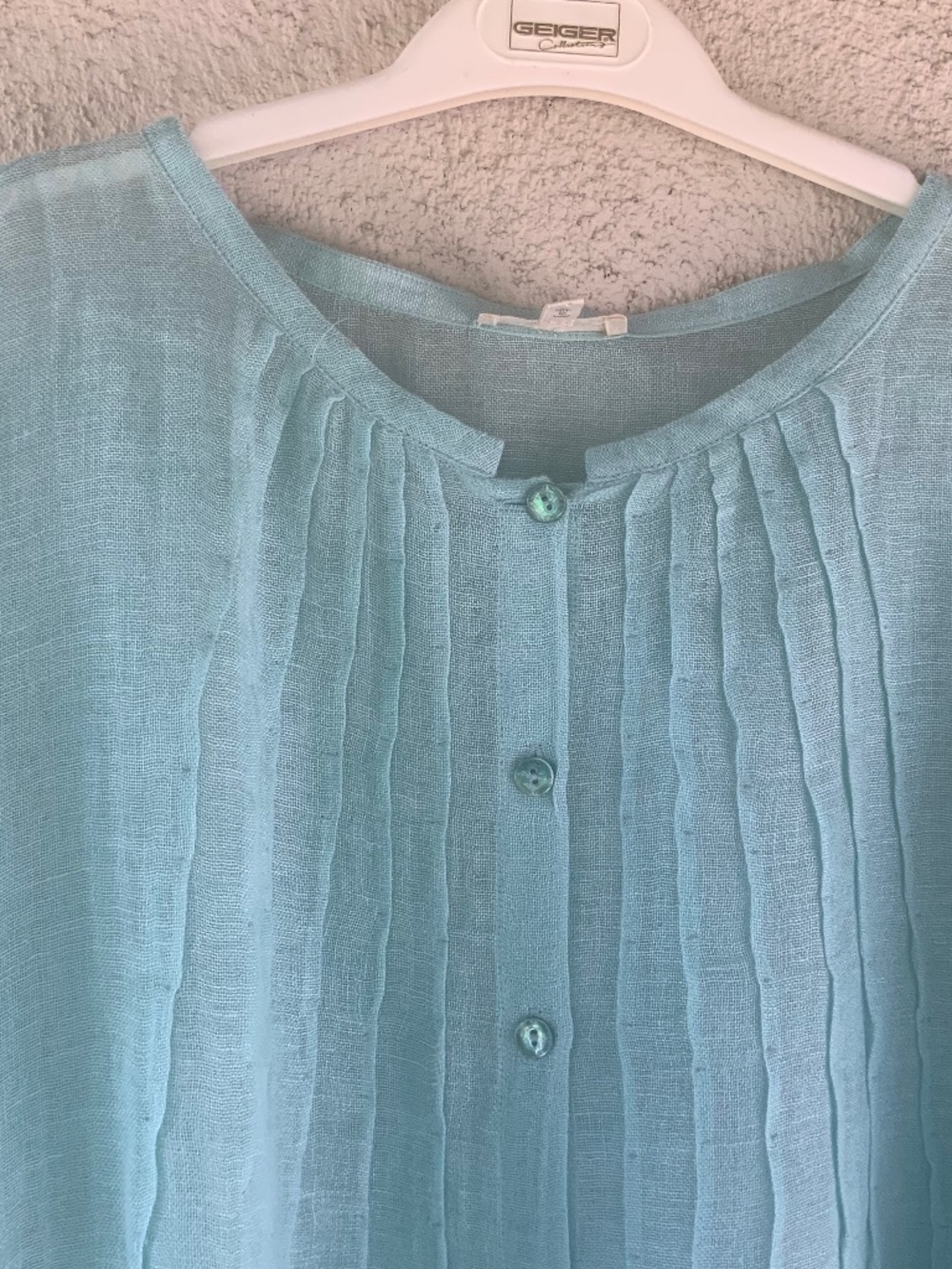 EILEEN FISHER 100% ITALIAN LINEN TUNIC - Picture 2 of 5